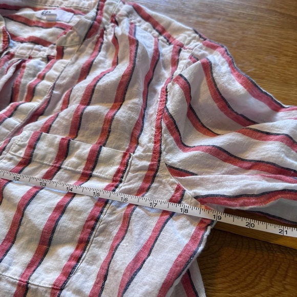 Striped Long Sleeve Blouse - Picture 5 of 6